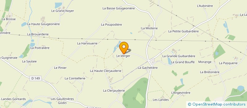 localisation de l'entreprise SCI CJFF  CHEMILLE-EN-ANJOU