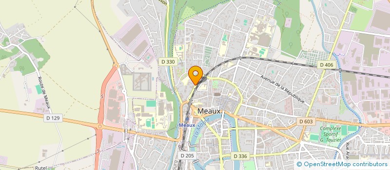 localisation de l'entreprise SCI CJFL à MEAUX