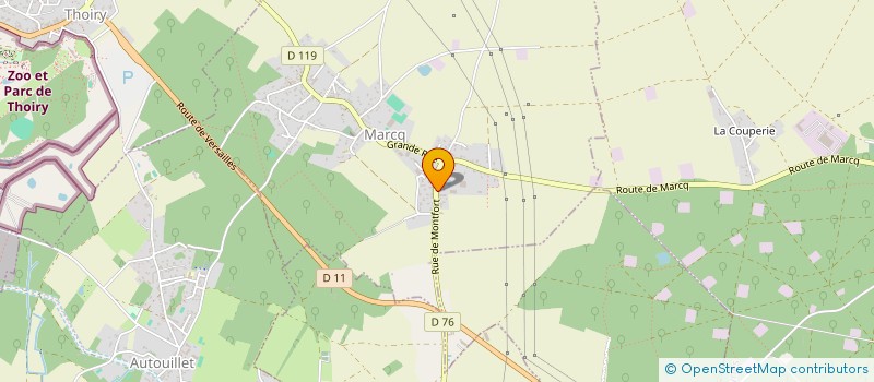 localisation de l'entreprise SCI CJL  MARCQ