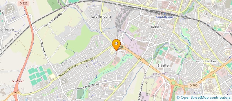 localisation de l'entreprise SCI CJLB 22  PLOUFRAGAN