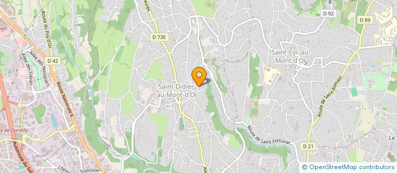 localisation de l'entreprise SCI CJM  SAINT-DIDIER-AU-MONT-D'OR