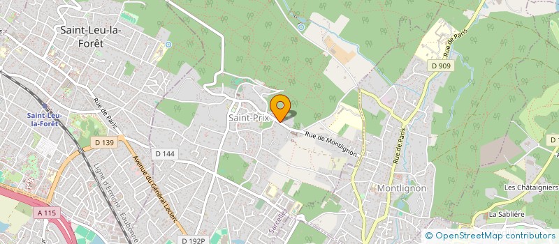 localisation de l'entreprise SCI CJM à SAINT-PRIX