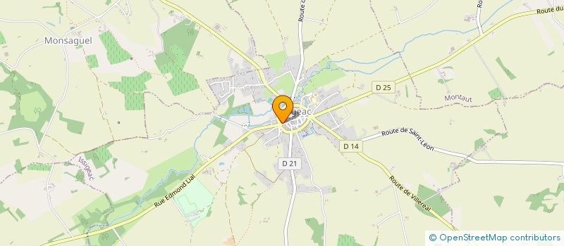 localisation de l'entreprise SCI CJM  ISSIGEAC