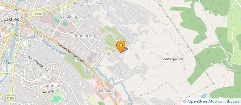 localisation de l'entreprise SCI CJN  CASTRES