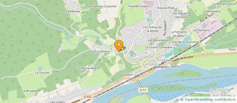 localisation de l'entreprise SCI CJN  CINQ-MARS-LA-PILE