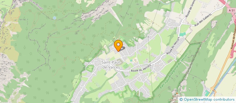 localisation de l'entreprise SCI CJNL  SAINT-PAUL-DE-VARCES