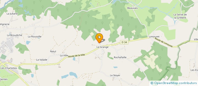 localisation de l'entreprise SCI CJTD  SAINT-LAURENT-SUR-GORRE