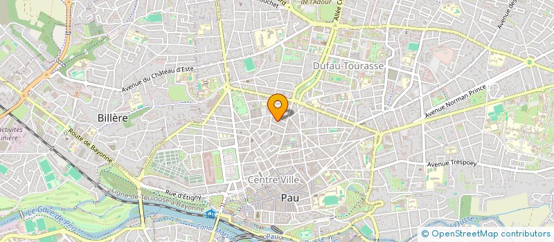 localisation de l'entreprise SCI CK à PAU
