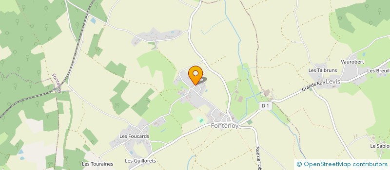 localisation de l'entreprise SCI CK  FONTENOY