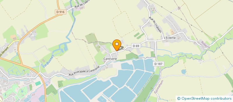 localisation de l'entreprise SCI CK  LILLERS