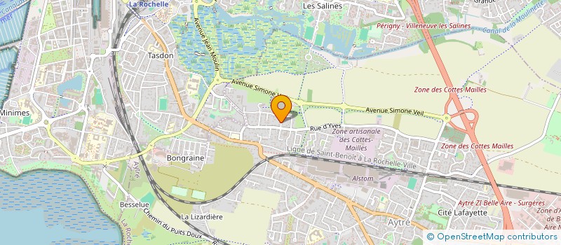 localisation de l'entreprise SCI CK  AYTRE