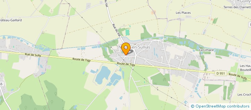 localisation de l'entreprise SCI CK MENEAU à NEUVY-EN-SULLIAS