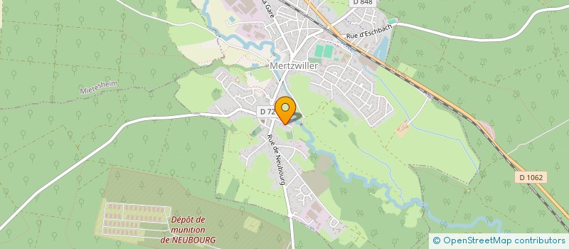 localisation de l'entreprise SCI CKL  MERTZWILLER