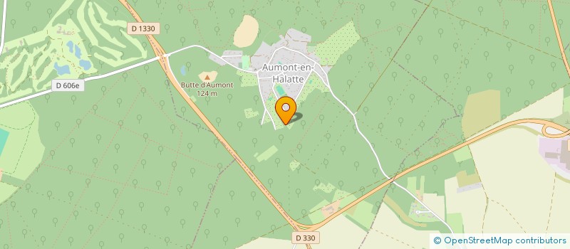 localisation de l'entreprise SCI CKM  AUMONT-EN-HALATTE