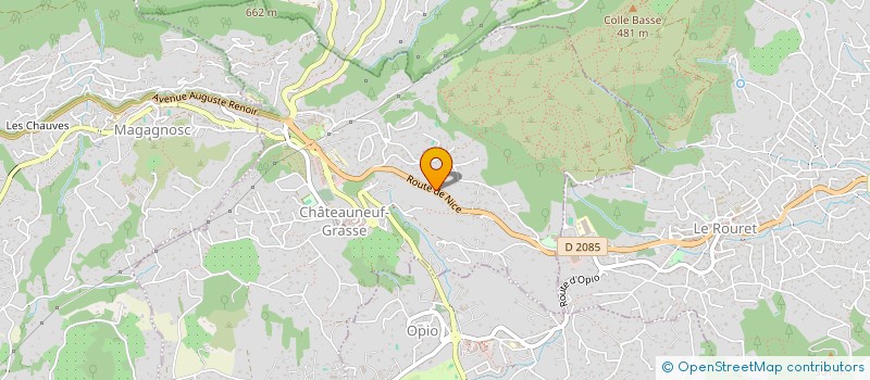 localisation de l'entreprise SCI CL 19  CHATEAUNEUF-GRASSE