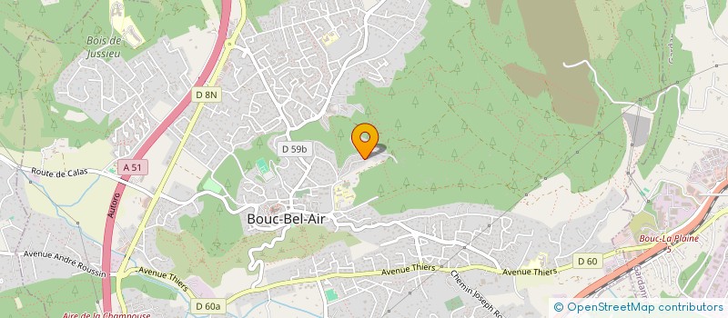 localisation de l'entreprise SCI CL à BOUC-BEL-AIR