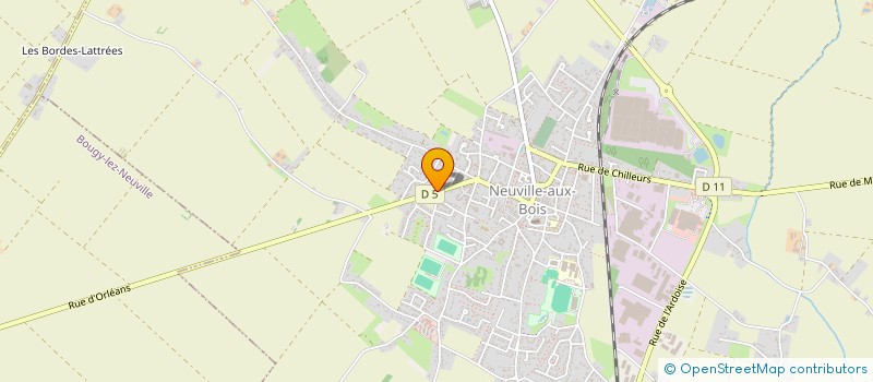 localisation de l'entreprise SCI CL  NEUVILLE-AUX-BOIS