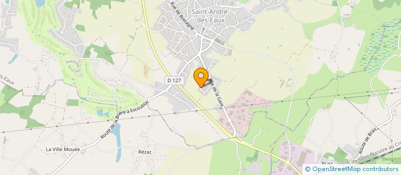 localisation de l'entreprise SCI CL&CO  SAINT-ANDRE-DES-EAUX