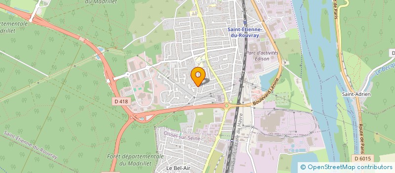 localisation de l'entreprise SCI CL & CP  SAINT-ETIENNE-DU-ROUVRAY