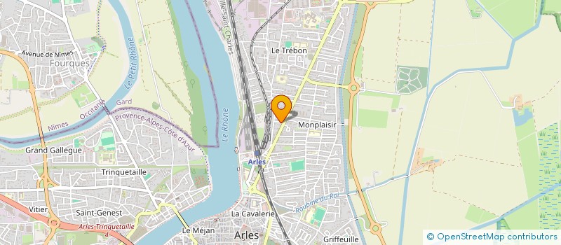 localisation de l'entreprise SCI CL IMMO à ARLES