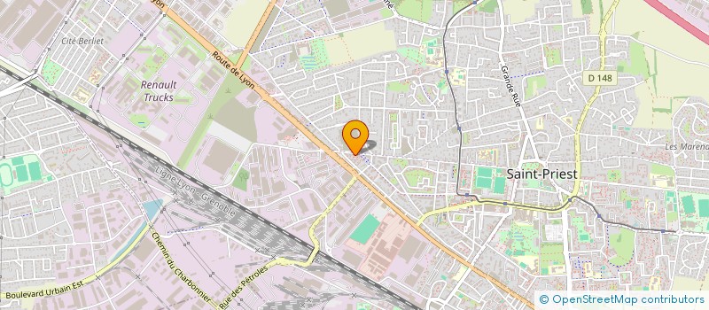 localisation de l'entreprise SCI CL IMMO  SAINT-PRIEST