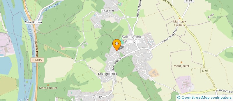 localisation de l'entreprise SCI CL INVEST  GOUY