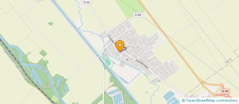 localisation de l'entreprise SCI CL2S  CHALONS EN CHAMPAGNE