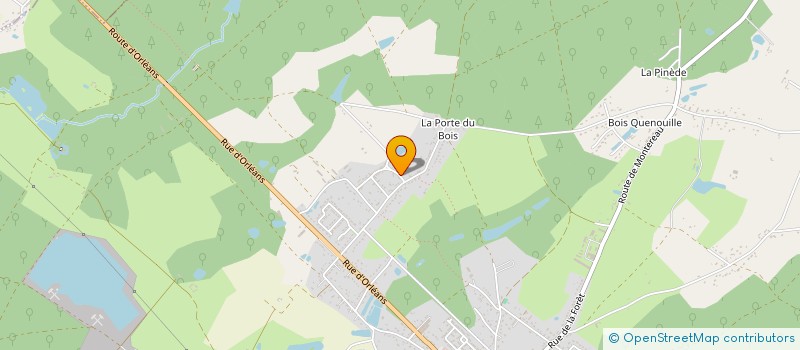 localisation de l'entreprise SCI CLABO  OUZOUER-SUR-LOIRE