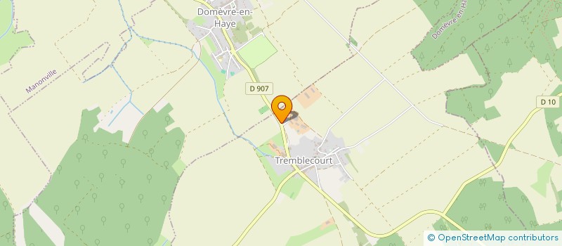 localisation de l'entreprise SCI CLAC JBL  TREMBLECOURT