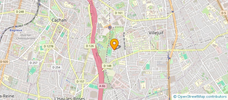 localisation de l'entreprise SCI CLACHAR à VILLEJUIF