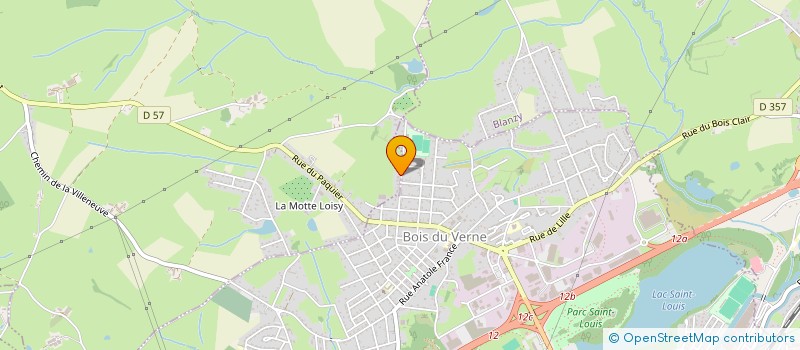 localisation de l'entreprise SCI CLADIE  GOURDON