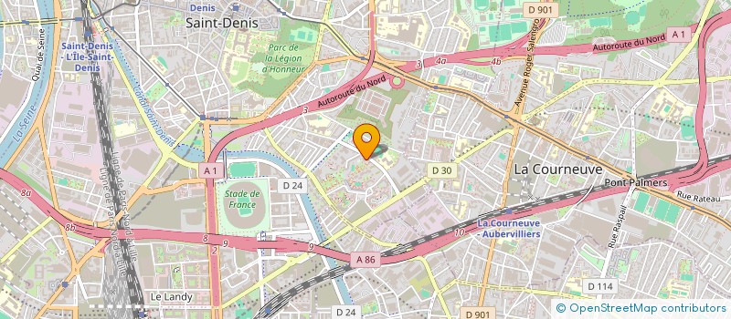 localisation de l'entreprise SCI CLADIERE à SAINT-DENIS
