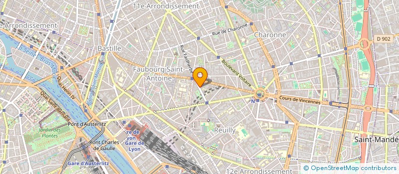 localisation de l'entreprise SCI CLADIO  PARIS