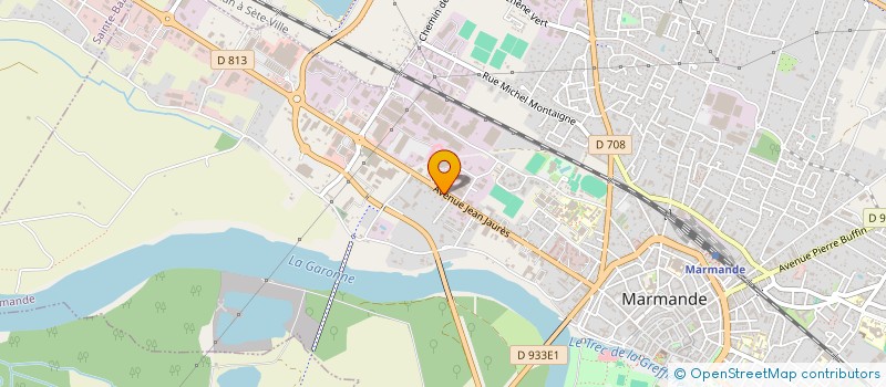 localisation de l'entreprise SCI CLAFE  MARMANDE