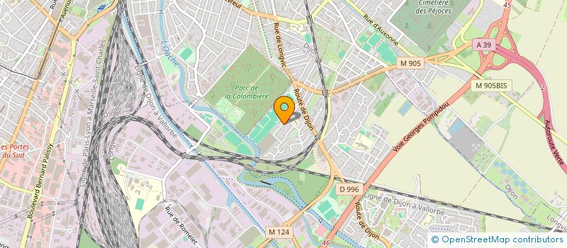 localisation de l'entreprise SCI CLAFRA à LONGVIC