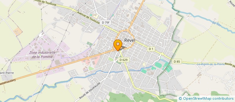 localisation de l'entreprise SCI CLAFREYAN  REVEL