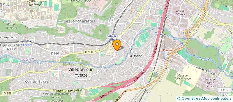 localisation de l'entreprise SCI CLAIMY à PALAISEAU