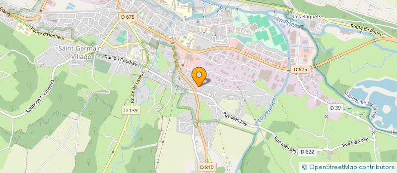 localisation de l'entreprise SCI CLAIR'IMMO à PONT-AUDEMER