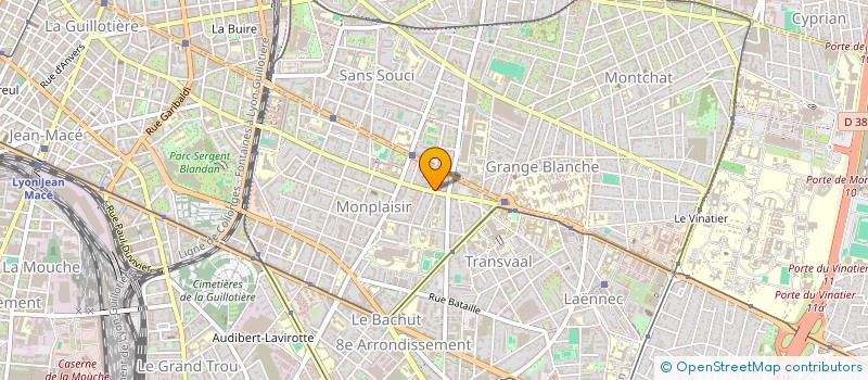 localisation de l'entreprise SCI CLAIR-YANOV  LYON