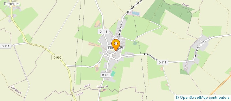 localisation de l'entreprise SCI CLAIRANNE  ELINCOURT