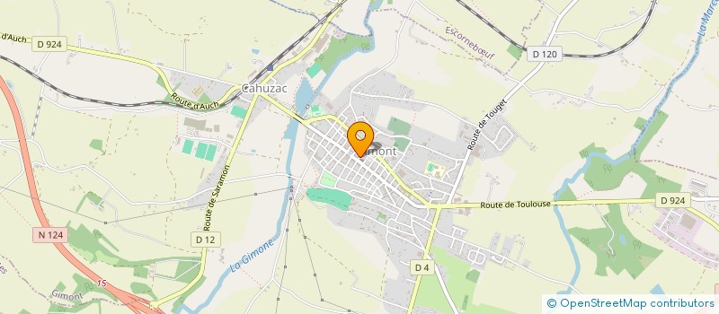 localisation de l'entreprise SCI CLAIRE  GIMONT