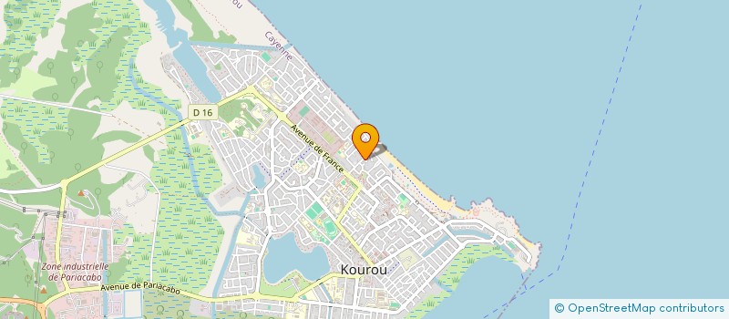 localisation de l'entreprise SCI CLAIRE à KOUROU