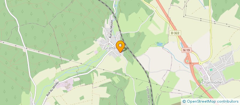 localisation de l'entreprise SCI CLAIRE  GRATTERY