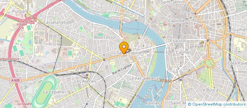 localisation de l'entreprise SCI CLAIRE à TOULOUSE