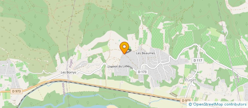 localisation de l'entreprise SCI CLAIRE  PUGET