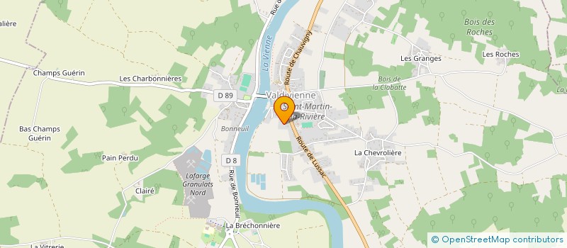 localisation de l'entreprise SCI CLAIRE  VALDIVIENNE