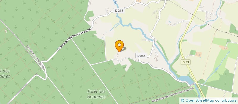 localisation de l'entreprise SCI CLAIRE  LA FERTE MACE