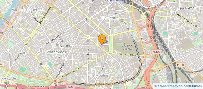 localisation de l'entreprise SCI CLAIRE ET CHARLIE à LILLE