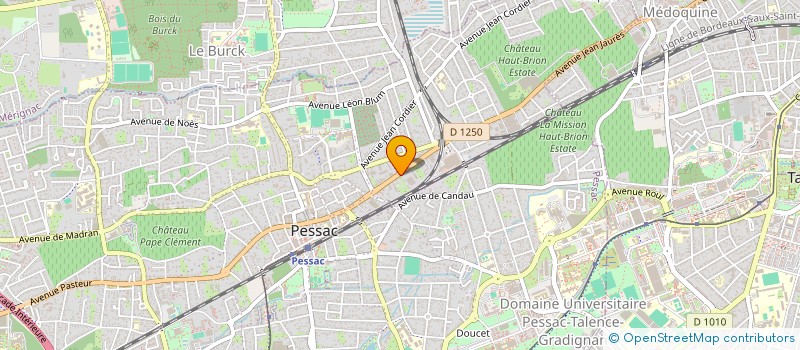 localisation de l'entreprise SCI CLAIRE LIGI  TALENCE