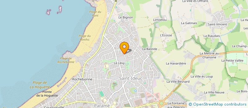 localisation de l'entreprise SCI CLAIRE VIE  SAINT-MALO
